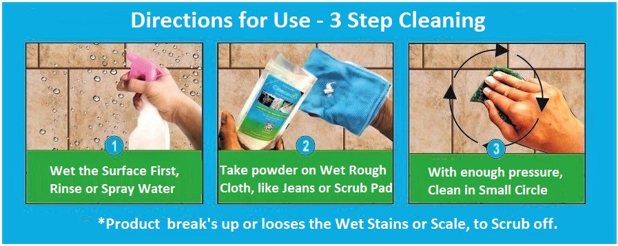 Hard Water Stain Cleaning Step by Vanprob Solutions