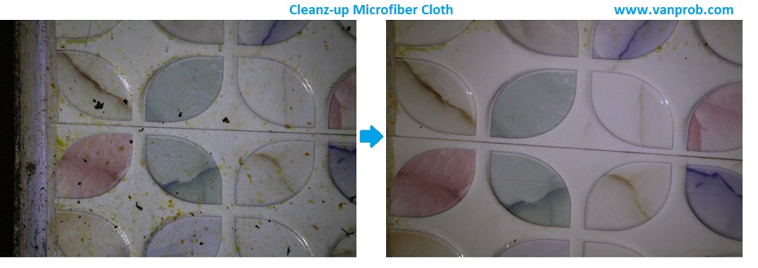 Microfiber Cleaning Cloth - Lint Free, Streak Free, Double Sided, Multipurpose