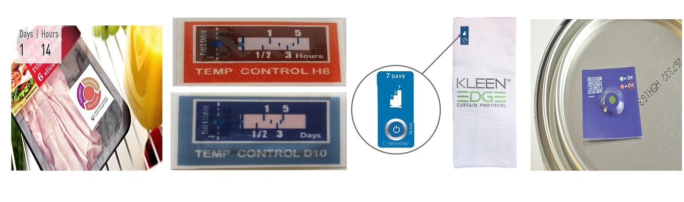 Time & Temperature Monitoring Indicator Labels